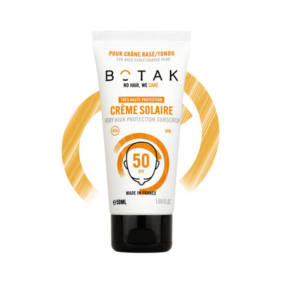 Crème Solaire pour crâne rasé/tondu SPF50 - 50ml