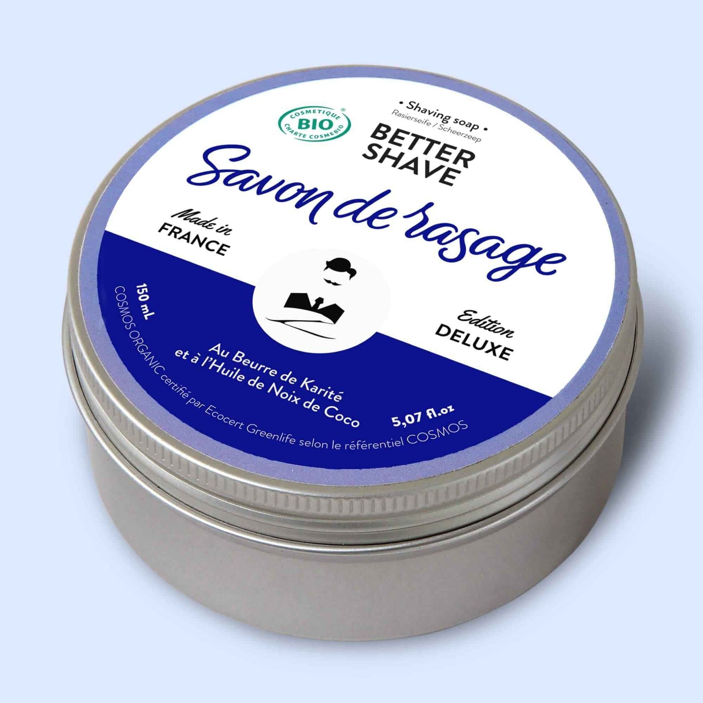 Savon de rasage certifié BIO - BETTER SHAVE - 150mL