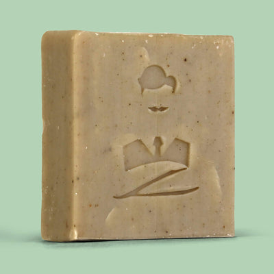 Shampoing Solide 2-en-1 pour Barbe et Cheveux de Monsieur BARBIER - sur le côté