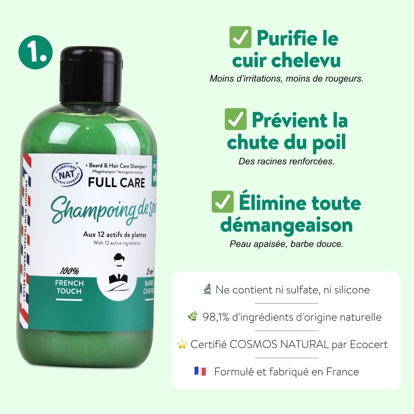 La totale pour homme en 5 minutes chrono.