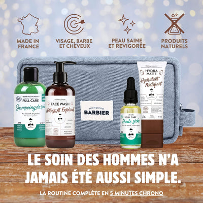 La totale pour homme en 5 minutes chrono.