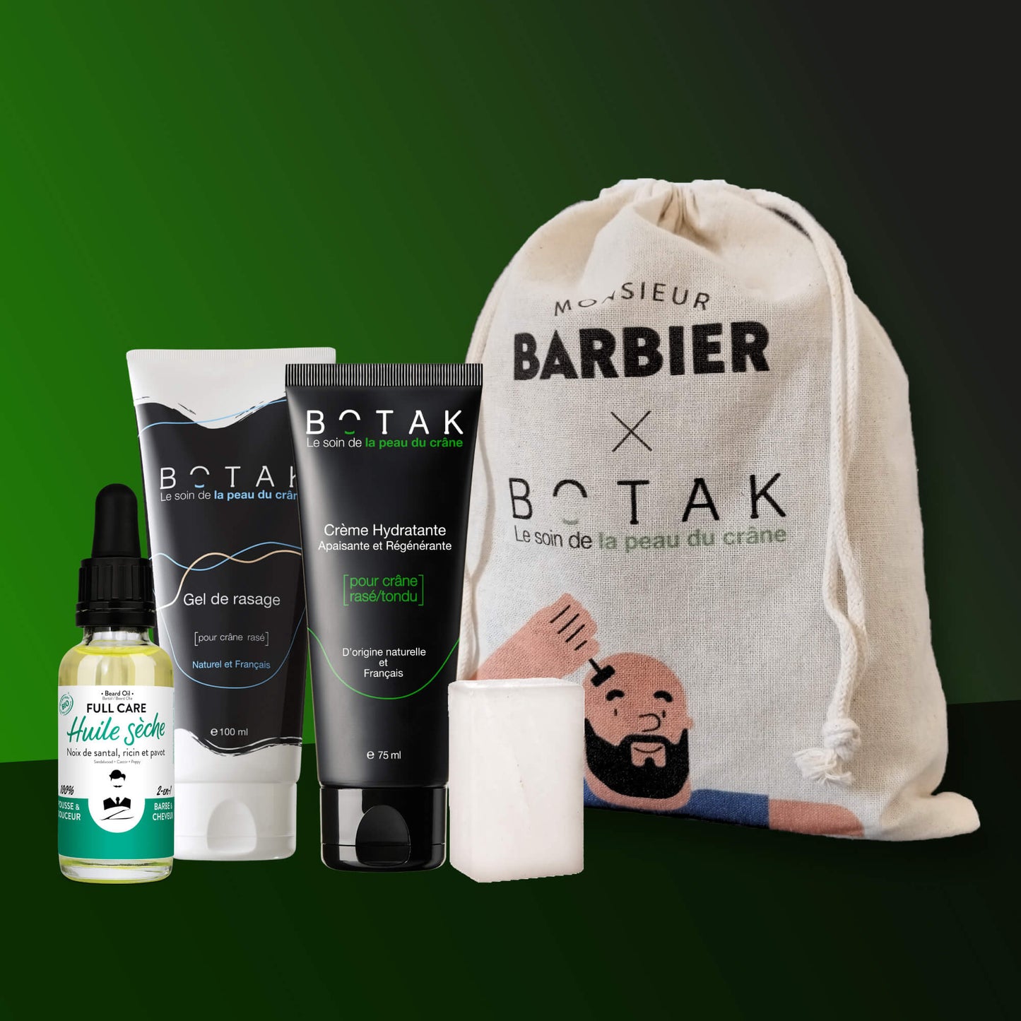 Coffret de rasage BOTAK x BARBIER