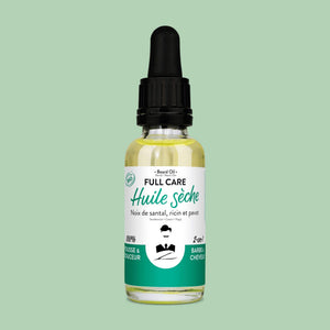 Certified ORGANIC dry oil for Beard & Hair - FULL CARE - 30mL